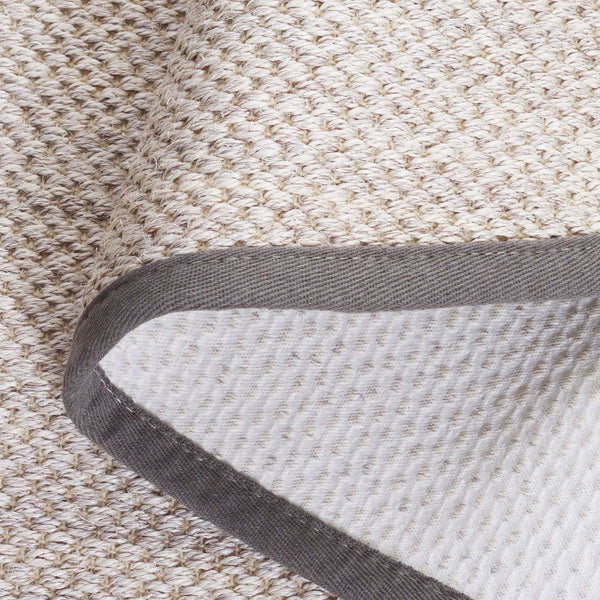 Safavieh Nf Tobago Tiger Eye Marble Linen Area Rug - Luxurious Comfort & Timeless Elegance For Your Home Marble ,Khaki Sisal Pile Nf143e-7sq