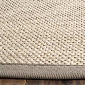 Safavieh Tobago - Msr9443 Power Loomed 100% Sisal Pile Rug Marble / Khaki NF143E-12SQ