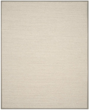 Safavieh Nf Elegant Black And Natural Fiber Area Rug - Luxurious Power-loomed Design For Modern Interiors Marble ,Khaki Sisal Pile Nf143e-68