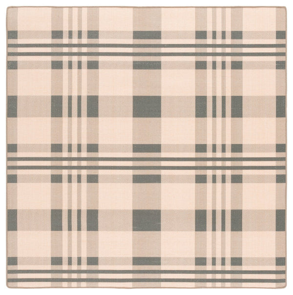 Safavieh Nf Sisal Plain Weave Area Rug - Luxurious Comfort, Slip-resistant, Chic Design For Any Space Natural ,Green Sisal Pile Nf157y-6sq