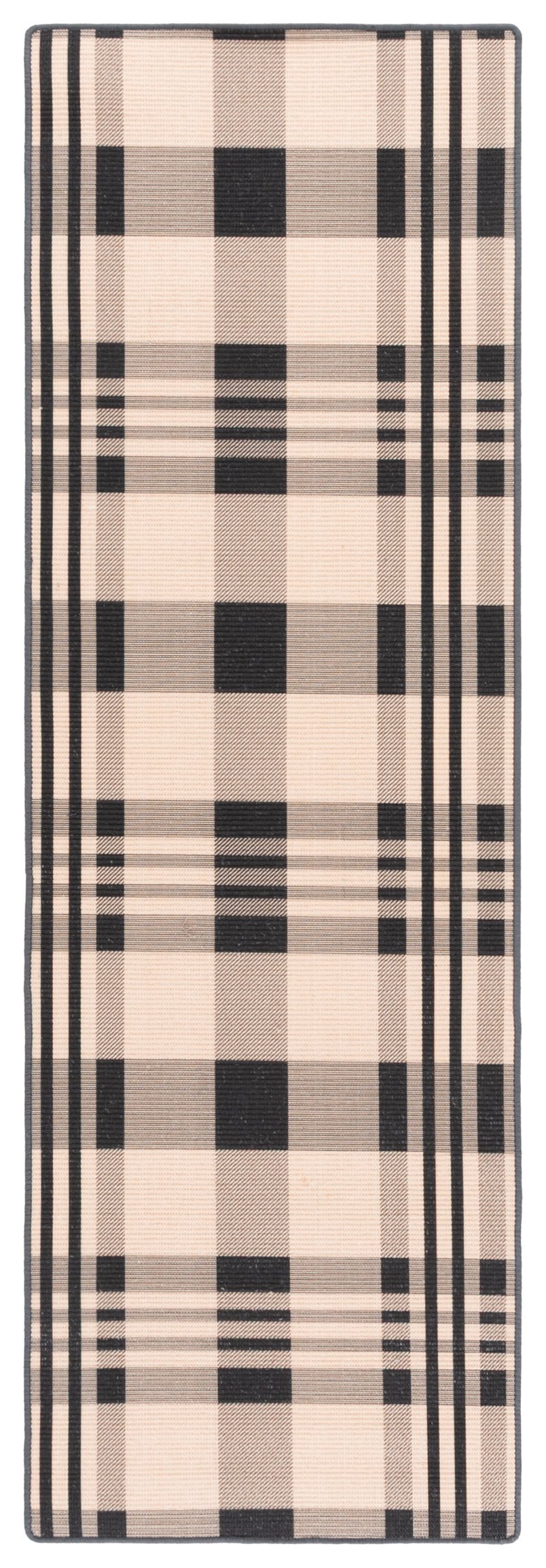 Safavieh Nf Sisal Plain Weave Area Rug - Luxurious Comfort, Slip-resistant, Chic Design For Any Space Natural ,Black Sisal Pile Nf157z-6sq