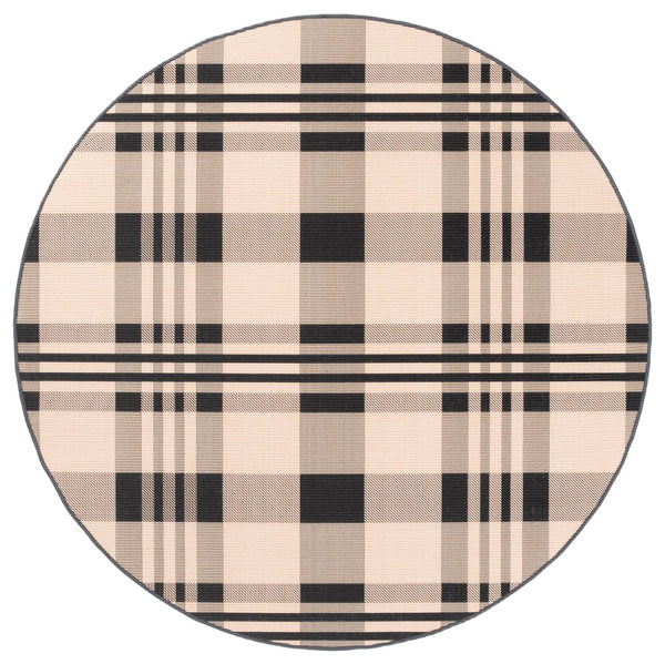 Safavieh Nf Sisal Plain Weave Area Rug - Luxurious Comfort, Slip-resistant, Chic Design For Any Space Natural ,Black Sisal Pile Nf157z-6r