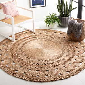 Safavieh Natural Jute Area Rug – Timeless Elegance With Intricate Patterns For A Stylish Home Makeover Natural Jute Nf171a-3r