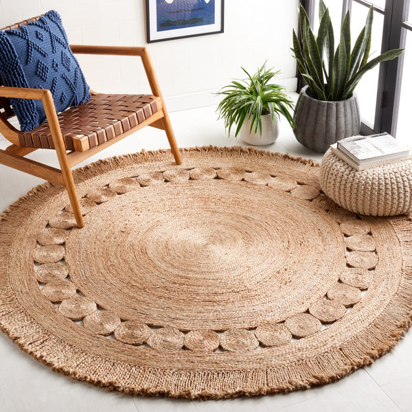 Safavieh Natural Jute Area Rug - Enhance Your Space With Durable, Stylish Design And Eco-friendly Elegance Natural Jute Nf175a-5r