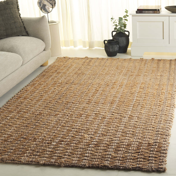 Safavieh Natural Fiber Runner Rug - Handcrafted Jute Design For Timeless Style And Durability In Any Space Natural Jute Nf193a-5