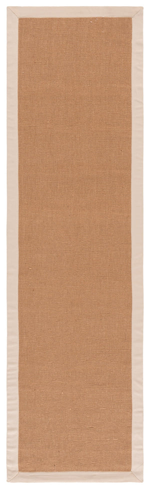 Safavieh Natural Handwoven Jute Rug In Ivory — Low-Profile Flatweave, Durable Artisanal Texture For Home Decor 6'-0" x 9'-0" NF194A-6