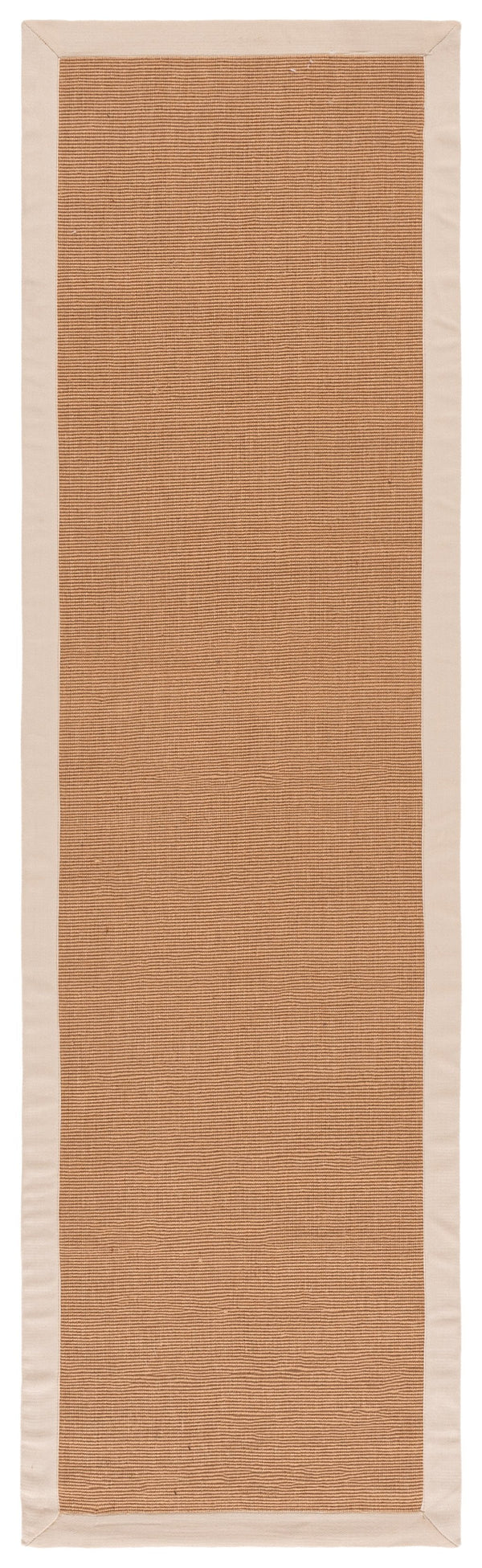 Safavieh Natural Handwoven Jute Rug In Ivory — Low-Profile Flatweave, Durable Artisanal Texture For Home Decor 6'-0" x 9'-0" NF194A-6
