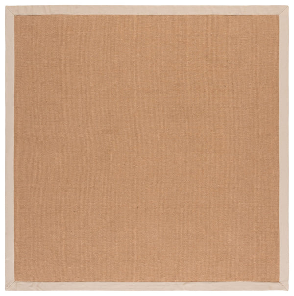 Safavieh Natural Handwoven Jute Rug In Ivory — Low-Profile Flatweave, Durable Artisanal Texture For Home Decor 6'-0" x 9'-0" NF194A-6