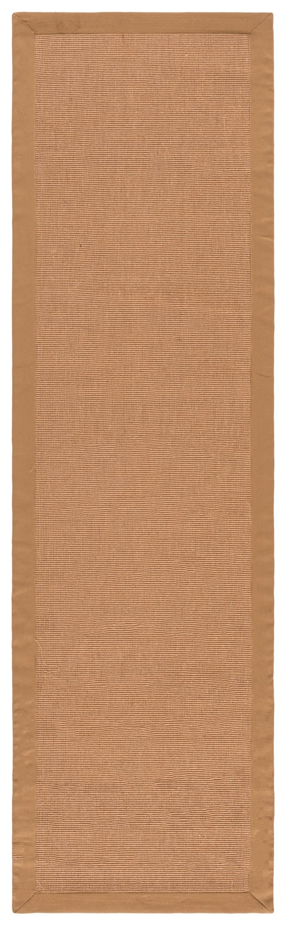 Safavieh Natural Flat-Weave Jute Area Rug In Warm Beige — Low-Profile, Durable, Coastal Minimalist Style 6'-0" x 6'-0" NF194B-6SQ