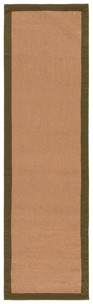 Safavieh Natural Jute Runner Rug In Light Brown — Flat-Weave Handcrafted Hallway Accent, Durable Texture 2'-3" x 8'-0" NF194E-28