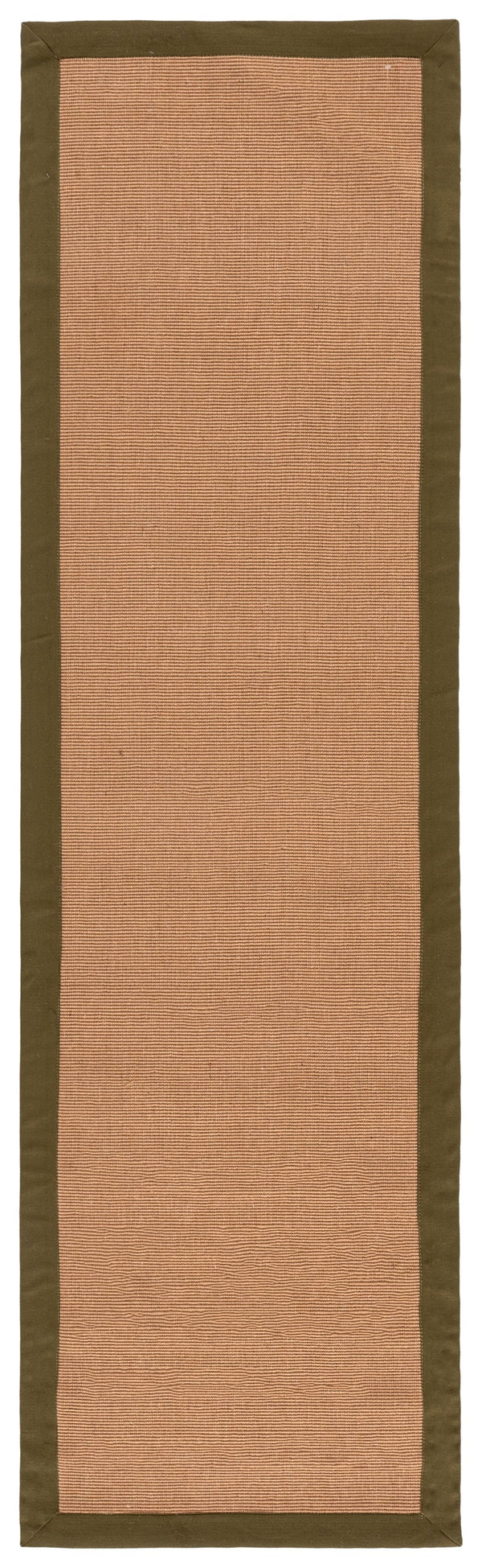 Safavieh Natural Jute Runner Rug In Light Brown — Flat-Weave Handcrafted Hallway Accent, Durable Texture 2'-3" x 8'-0" NF194E-28