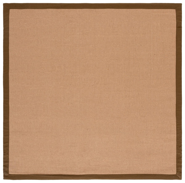 Safavieh Natural Handcrafted Jute Flat-Weave Area Rug, Low-Profile Natural Light Brown For Coastal Homes 5'-0" x 8'-0" NF194E-5