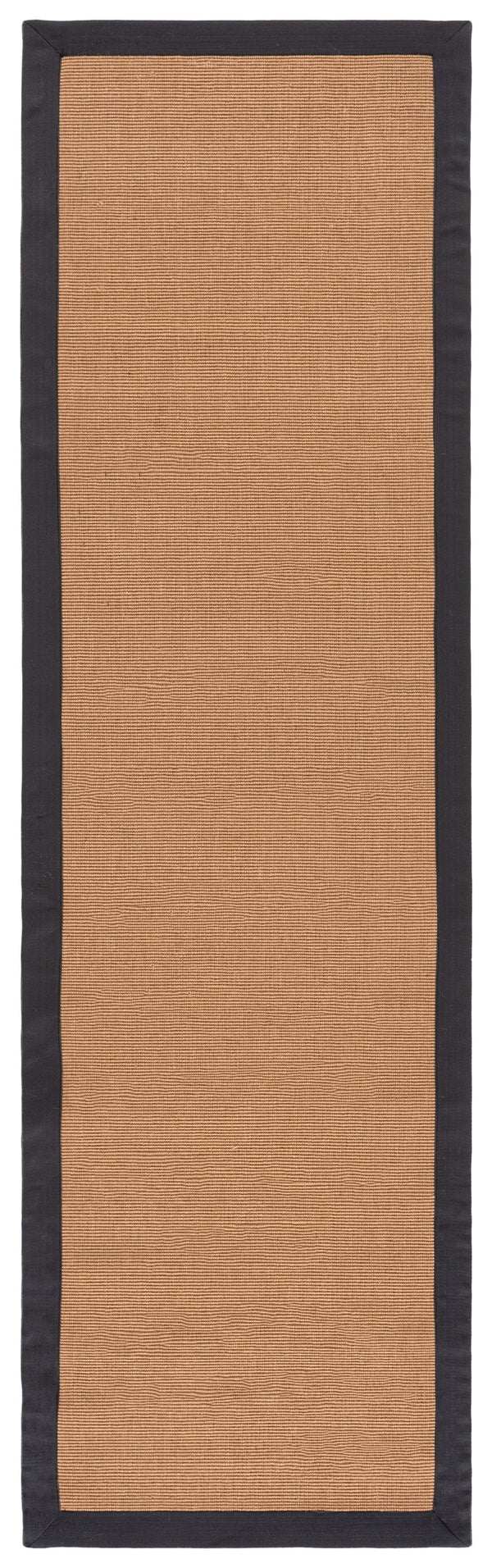 Safavieh Natural Handcrafted Jute Area Rug 8X10 Flatweave In Natural & Dark Grey — Low-Profile Durable Texture 9'-0" x 12'-0" NF194F-9