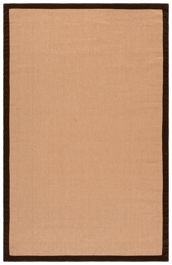Safavieh Natural Jute Flat-Weave Square Rug In Natural Brown — Durable Low-Profile, Rustic-Modern Texture For High-Traffic Spaces 6'-0" x 6'-0" NF194T-6SQ