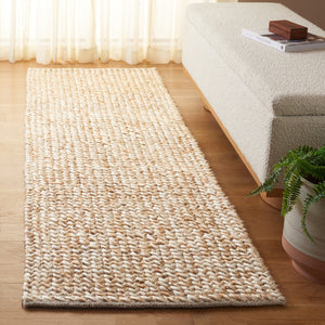Safavieh Natural Hand-woven Area Rug In Serene Colors – Elevate Your Home With Timeless Artistry & Comfort Natural ,Bleach Jute And Cotton Nf213a-6