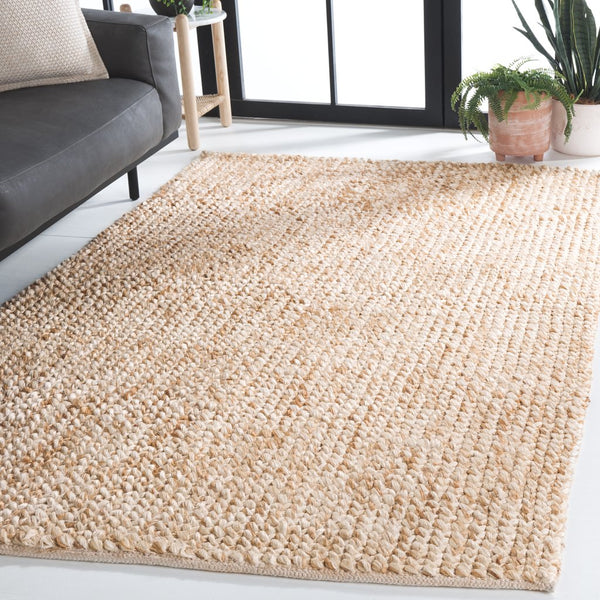 Safavieh Natural Hand-woven Area Rug In Serene Colors – Elevate Your Home With Timeless Artistry & Comfort Natural ,Bleach Jute And Cotton Nf213a-6