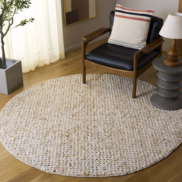Safavieh Natural Hand-woven Area Rug In Serene Colors – Elevate Your Home With Timeless Artistry & Comfort Natural ,Bleach Jute And Cotton Nf213a-6
