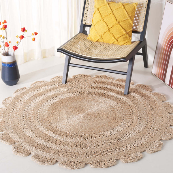 Safavieh Natural Fiber 243 NF243 Flat Weave Natural Fiber Rug Natural NF243A-6R