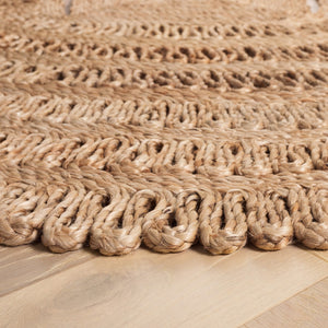 Safavieh Natural Fiber 245 NF245 Flat Weave Natural Fiber Rug Natural NF245A-6R