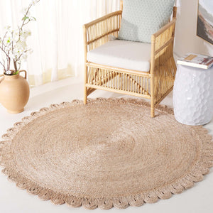 Safavieh Natural Fiber 246 NF246 Flat Weave Natural Fiber Rug Natural NF246A-6R