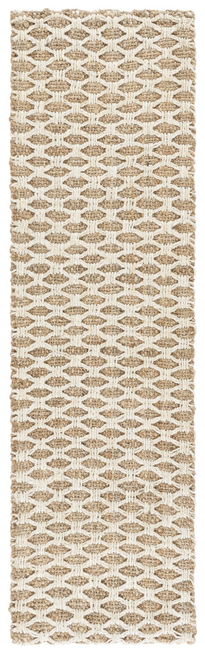 Safavieh Natural Handwoven Jute Runner Rug - Exquisite Indian Craftsmanship For Elegant Home Decor Natural ,Bleach Jute Nf269a-28