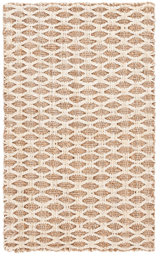Safavieh Natural Handwoven Jute Runner Rug - Exquisite Indian Craftsmanship For Elegant Home Decor Natural ,Bleach Jute Nf269a-3
