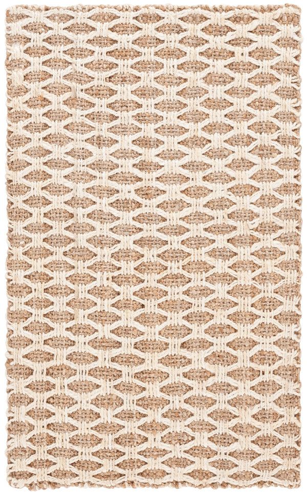 Safavieh Natural Fiber Area Rug - Handwoven Jute Luxury For Cozy Elegance In Any Home Décor Style Natural ,Bleach Jute Nf269a-4