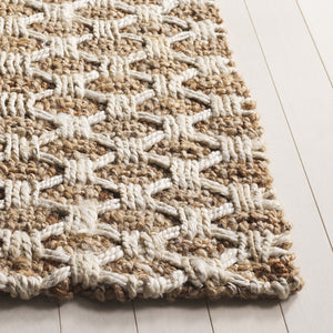 Safavieh Natural Handwoven Jute Runner Rug - Exquisite Indian Craftsmanship For Elegant Home Decor Natural ,Bleach Jute Nf269a-5