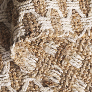 Safavieh Natural Handwoven Jute Runner Rug - Exquisite Indian Craftsmanship For Elegant Home Decor Natural ,Bleach Jute Nf269a-5