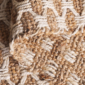 Safavieh Natural Fiber Area Rug - Handwoven Jute Luxury For Cozy Elegance In Any Home Décor Style Natural ,Bleach Jute Nf269a-4