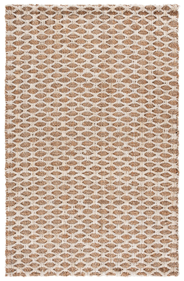 Safavieh Natural Fiber Area Rug - Handwoven Jute Luxury For Cozy Elegance In Any Home Décor Style Natural ,Bleach Jute Nf269a-4