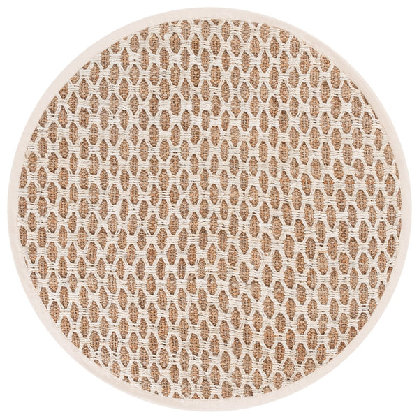 Safavieh Natural Handwoven Jute Runner Rug - Exquisite Indian Craftsmanship For Elegant Home Decor Natural ,Bleach Jute Nf269a-6r