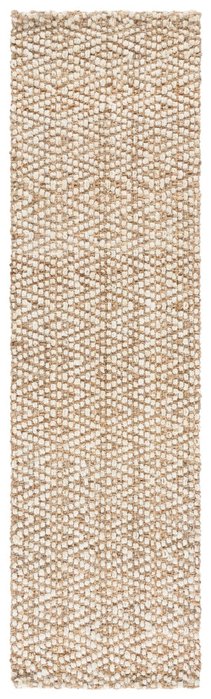 Safavieh Natural Handwoven Jute Rug - Sustainable Elegance For Home Decor, Exquisite Indian Craftsmanship Natural ,Bleach Jute Nf271a-4
