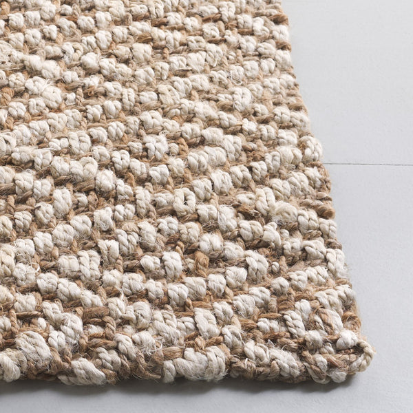 Safavieh Natural Handwoven Jute Area Runner Rug - Sustainable Artistry For Stylish Home Décor And Comfort Natural ,Bleach Jute Nf271a-5