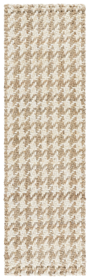 Safavieh Natural Handwoven Jute Runner Rug - Luxurious Minimalist Design For Stylish Home Decor Elegance Natural ,Bleach Jute Nf272a-28