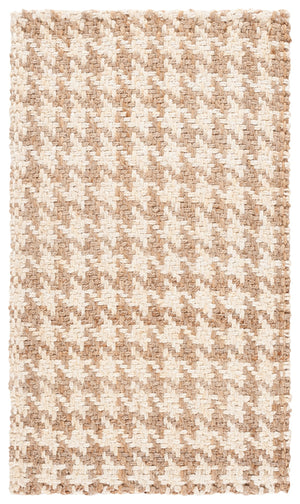 Safavieh Natural Handwoven Jute Runner Rug - Luxurious Minimalist Design For Stylish Home Decor Elegance Natural ,Bleach Jute Nf272a-3