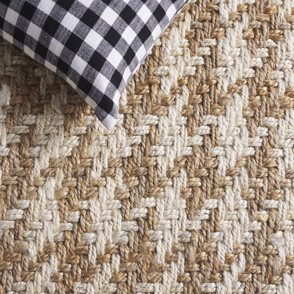 Safavieh Natural Handwoven Jute Runner Rug - Luxurious Minimalist Design For Stylish Home Decor Elegance Natural ,Bleach Jute Nf272a-5