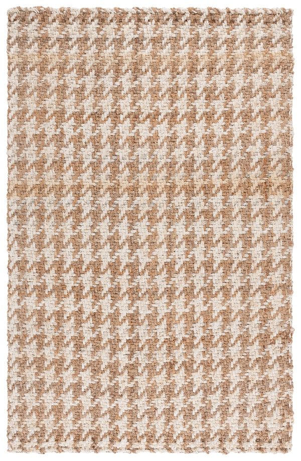 Safavieh Natural Handwoven Jute Runner Rug - Luxurious Minimalist Design For Stylish Home Decor Elegance Natural ,Bleach Jute Nf272a-5