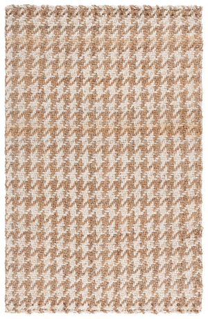 Safavieh Natural Handwoven Jute Rug - Timeless Craftsmanship From India, Perfect For Any Room Decor Style Natural ,Bleach Jute Nf272a-8