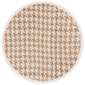 Safavieh Natural Handwoven Jute Rug - Timeless Craftsmanship From India, Perfect For Any Room Decor Style Natural ,Bleach Jute Nf272a-8