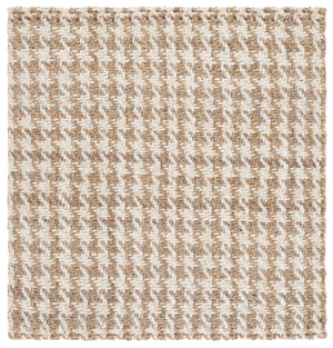 Safavieh Natural Handwoven Jute Runner Rug - Luxurious Minimalist Design For Stylish Home Decor Elegance Natural ,Bleach Jute Nf272a-6sq