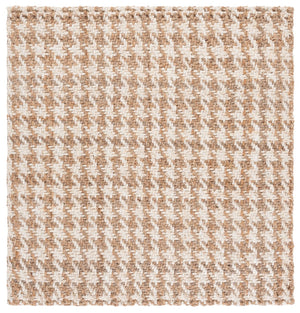 Safavieh Natural Handwoven Jute Rug - Timeless Craftsmanship From India, Perfect For Any Room Decor Style Natural ,Bleach Jute Nf272a-8