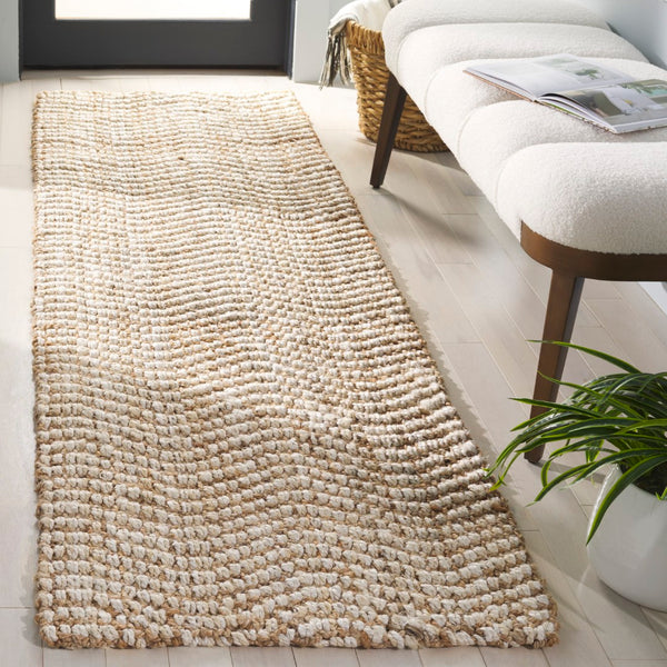 Safavieh Natural Area Rug - Handwoven Jute In Neutral Tones For Effortless Elegance And Rustic Charm Natural ,Bleach Jute Nf273a-6