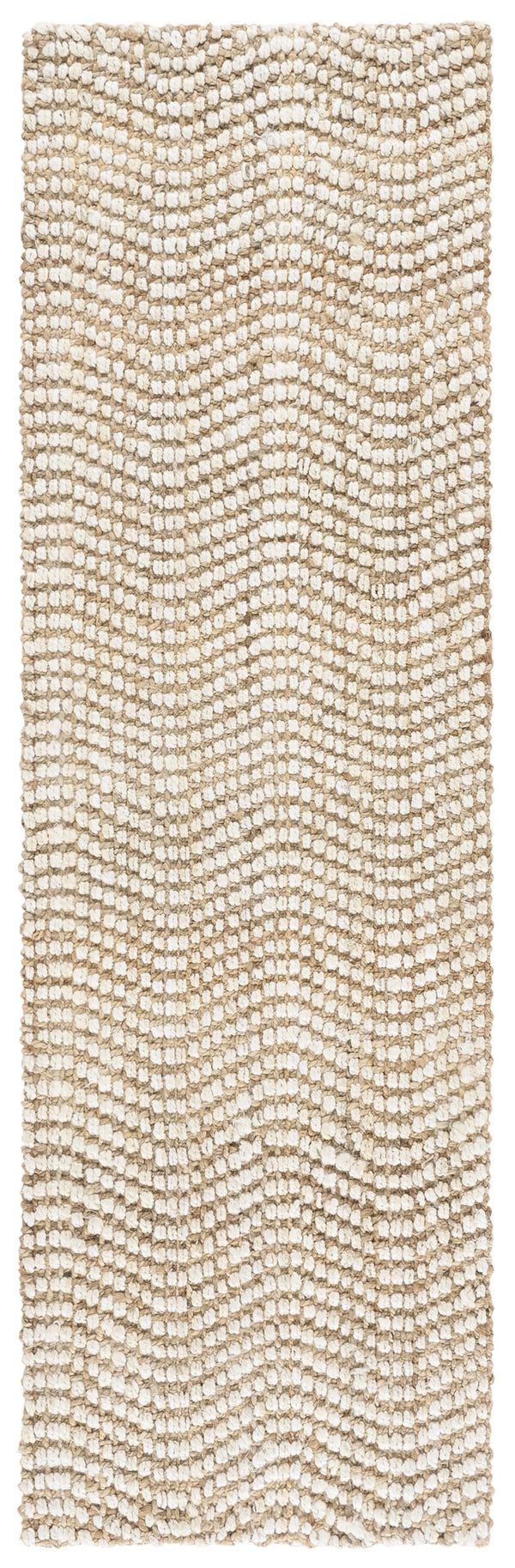 Safavieh Natural Fiber Runner Area Rug - Handwoven Jute Elegance From India For Stylish Home Décor Upgrade Natural ,Bleach Jute Nf273a-28