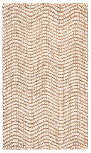 Safavieh Natural Fiber Runner Area Rug - Handwoven Jute Elegance From India For Stylish Home Décor Upgrade Natural ,Bleach Jute Nf273a-3