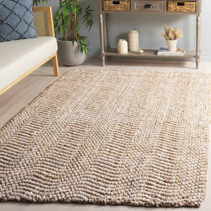 Safavieh Natural Area Rug - Handwoven Jute In Neutral Tones For Effortless Elegance And Rustic Charm Natural ,Bleach Jute Nf273a-6
