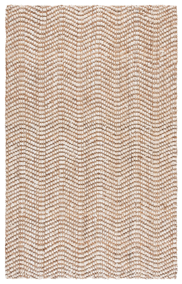 Safavieh Natural Fiber Runner Area Rug - Handwoven Jute Elegance From India For Stylish Home Décor Upgrade Natural ,Bleach Jute Nf273a-5