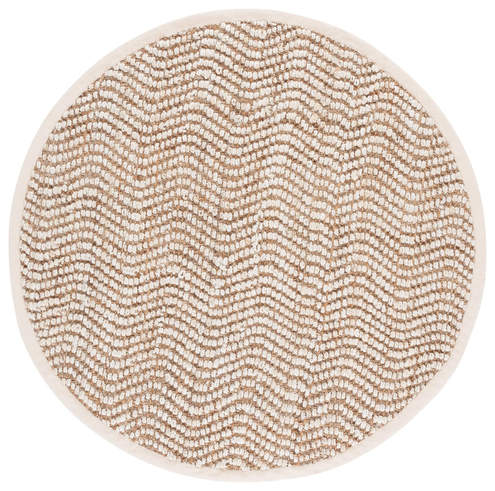 Safavieh Natural Fiber Runner Area Rug - Handwoven Jute Elegance From India For Stylish Home Décor Upgrade Natural ,Bleach Jute Nf273a-6r