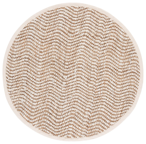 Safavieh Natural Fiber Runner Area Rug - Handwoven Jute Elegance From India For Stylish Home Décor Upgrade Natural ,Bleach Jute Nf273a-6r