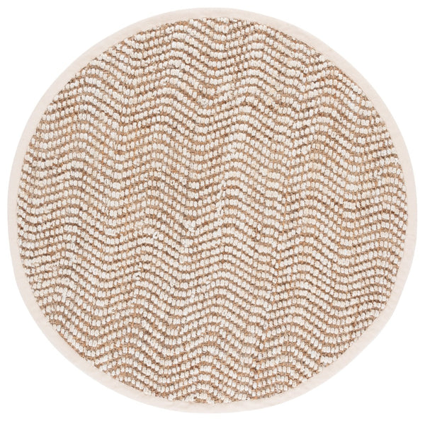 Safavieh Natural Area Rug - Handwoven Jute In Neutral Tones For Effortless Elegance And Rustic Charm Natural ,Bleach Jute Nf273a-6